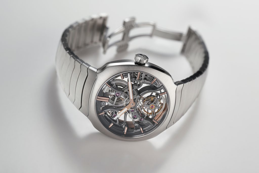 H. Moser & Cie. 亨利慕時疾速者陀飛輪鏤空腕錶(Streamliner Tourbillon Skeleton)