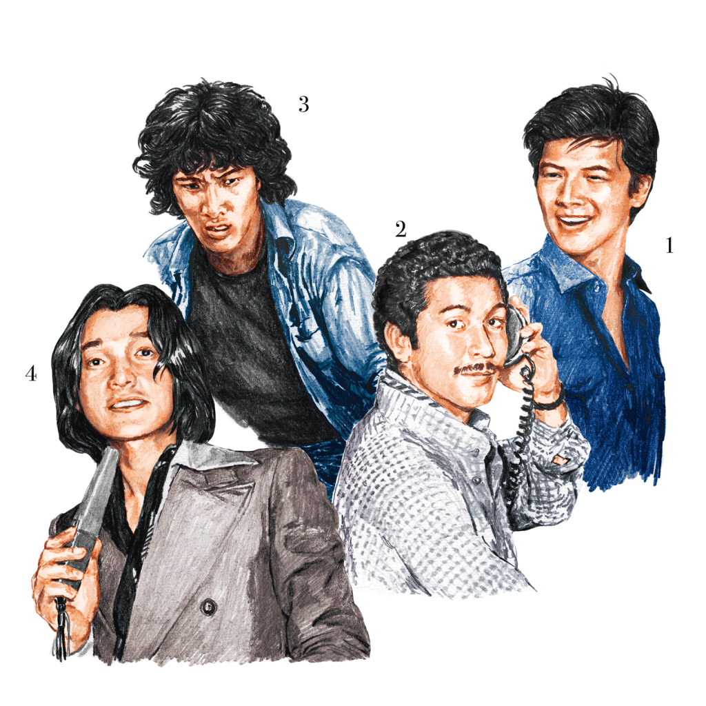 1970s|三浦友和、三宅一生、松田優作、萩原健一