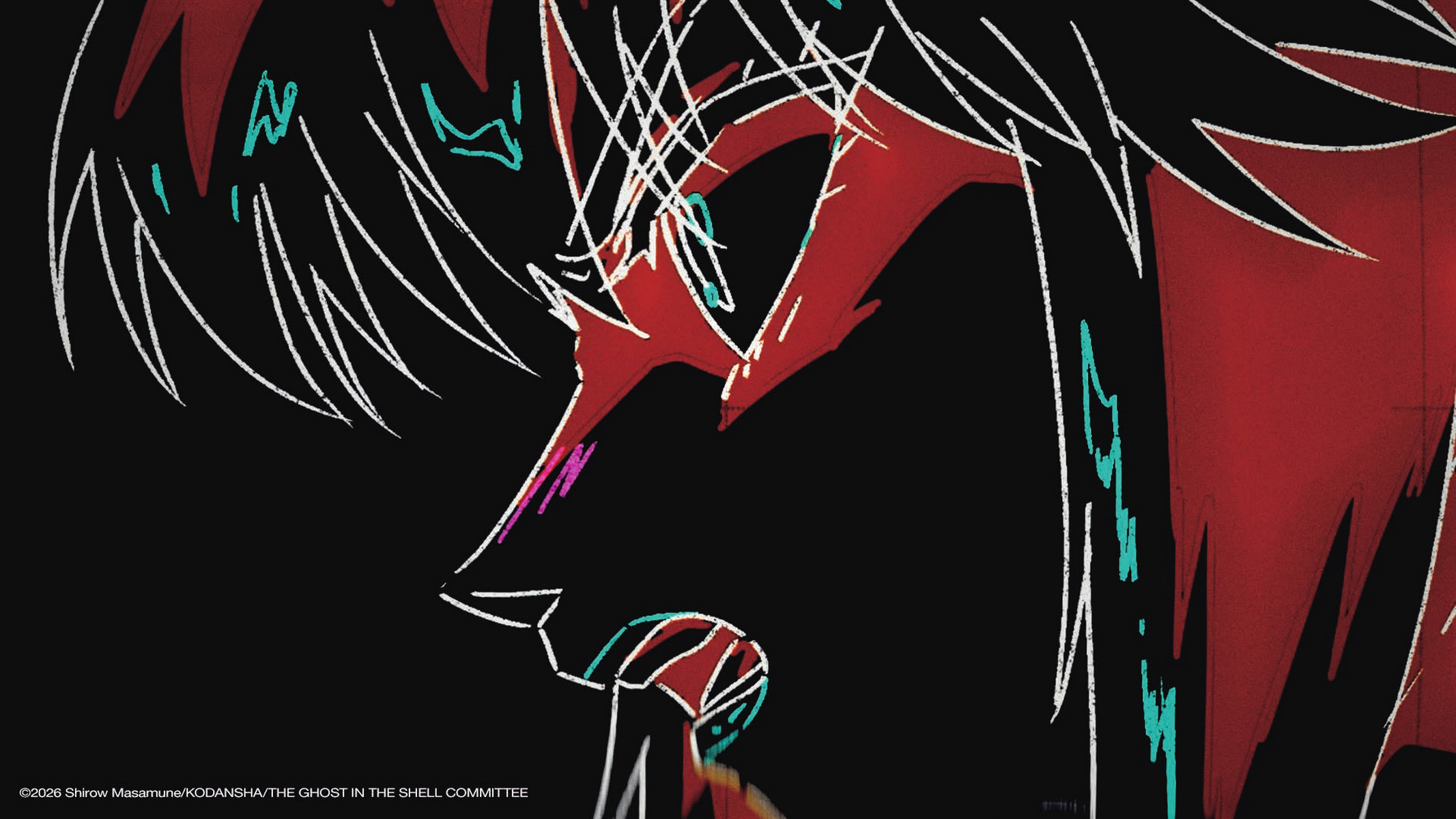 攻殼機動隊導讀：草薙素子線稿